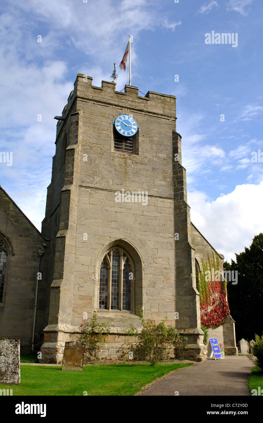 St. Peter`s Church, Barford, Warwickshire, England, UK Stock Photo